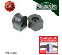 Powerflex Heritage Ant. Arb-Ctrlarm Spazzole per Audi S2 Coupe 91-96