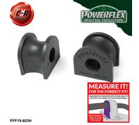 Powerflex Heritage Anteriore Rollio Bronzine Barra 16mm per Ford Ka (96-08)