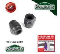 Powerflex Heritage Ant. o ,Spazzole 23.5mm Per BMW 3 Serie 78-83 PFF5-1603-23.5H