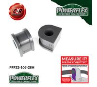 Powerflex Heritage Fr o, Spazzole 28mm Per Land Defender 94-02 PFF32-103-28H