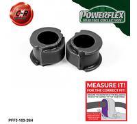 Powerflex Heritage Frarb Supporti 26mm Per 80, 90 Quattro + Avant 92-96