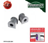Powerflex Heritage FrARB Bushes 26Mm Per Escort Mk3,4 Rs1600I Solo Pff19-225-26H