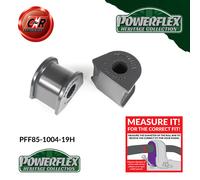 Powerflex Heritage Frarb-Chass 19mmBushes Per T25/T3 Diesel 79-92
