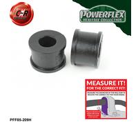 Powerflex Heritage Fr o, Occhio Bullone Spazzole 18mm Per VW Jetta MK2 85-92