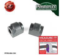 Powerflex Heritage Frarb Mnt Spazzole 15mm Per 5 Serie E28 1982-1988