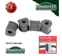 Powerflex Heritage Frarb Spazzole 20mm per Porsche 911 Epoca 77-86 PFF57-403-20H