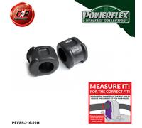 Powerflex Heritage Fr o, IN Spazzole eibach 20.5mm Per Gol1 73-94
