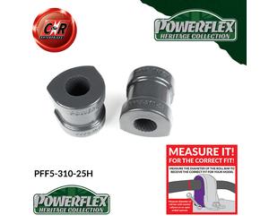 Powerflex Heritage Frroll BAR Per Supporti 25mm BMW Z3 (1994-2002) PFF5-310-25H