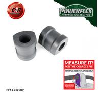 Powerflex Heritage Frt ARB Bushes 26Mm Per BMW 6 Series E24 (82-89) PFF5-310-26H