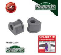 Powerflex Heritage Posteriore Barra Rollio Supporti (Interno) Per VW Golf MK1