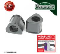 Powerflex Heritage Posteriore o , Spazzole IN eibach 25mm per Golf1 73-94