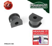 Powerflex Heritage Posteriore o,Supporti 19mm per VW Beetle Rsi 4WD 00-03