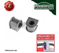 Powerflex Heritage Rr ARB Bushes 14Mm Per Ford Orion Mk1 E 2 80-90 PFR19-210-14H
