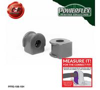 Powerflex Heritage RR Arb-Ctrl Boccole Del Braccio per Audi Ur Quattro 80-84