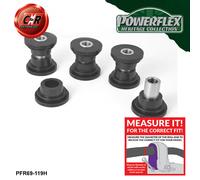 Powerflex Heritage Posteriore Barra Rollio Collegamento Boccole per Forester Sf
