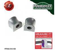 Powerflex Heritage Rrarb 15mmBushes per Lancia Integrale 16v 89-94 PFR30-310-15H