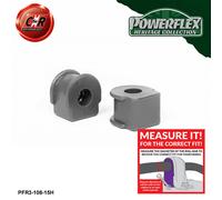 Powerflex Heritage Rrarb-Ctrlarm Spazzole per Audi Sportquattro 1984