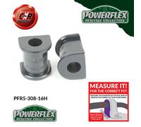Powerflex Heritage Rrarb Spazzole 16mm Per 3 Serie E36 Compatto 93-00