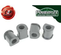 Powerflex Heritage Rrarb Spazzole 18mm per Porsche 911 Epoca 74-77 PFR57-412-18H