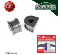 Powerflex Heritage RR o, Spazzole 19mm per Land Defender 84-93 PFR32-103-19H