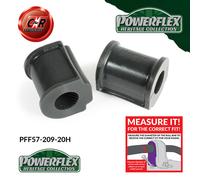 Powerflex Heritage RR o, Spazzole 20mm per Porsche 993 (1994-1998) PFF57-209-20H