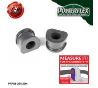 Powerflex Heritage Rrarb Fuori Supporti 20mm per Golf MK2 Country 85-92