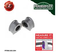 Powerflex Heritage RrARBIn Bushes 20 Per VW Golf2 G60 Rallye 85-92 PFR85-263-20H