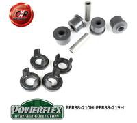 Powerflex Heritage Rrtrailarm-Chass Spazzole & All 'Asse Inserti per Volvo 260