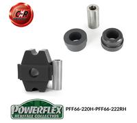 Powerflex Heritage Supporti Gomma Barra Motore Diesel Saab 9-5 00-10