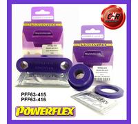 Powerflex Ingranaggio Collegamento Supporti Anteriore & RR Per MG Zs (01-05)