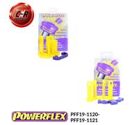 Powerflex Insert Supporto Motore Destro + Insert Cambio PFF19-1120 PFF19-1121