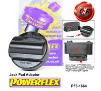 Powerflex Jack Pad Adattatore Per Volkswagen Touareg (2018 - OGGI) PF3-1664