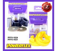 Powerflex Lowengmnt Sml Bush & Grande Inserto Per Mini Cman 4WD 10-16 PFF5-1824