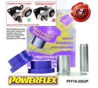 Powerflex Lowengmnt Smlbush 30mm Ovale Supporto Per Ford Fiesta6 02-08