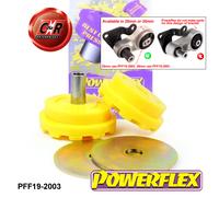 Powerflex Lowr 25mm Ovale Motore Mnt Grande Per Ford Fiesta Mk6+S.02-08