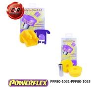 Powerflex Motore Inserti Dx + Anteriore Basso Boccola PFF80-1031 PFF80-1035