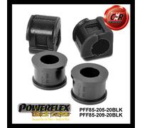 Powerflex Nera Fr ARB 20mm + Pomelli EyeBolt ARB 20mm Per VW Corrado VR6 (89-95)