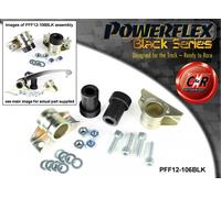 Powerflex Boccole bracci oscillanti posteriori PFF12-106BLK per Peugeot 106 e Citroen AX Nero