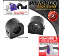 Powerflex Neri Bush Di ARB 24mm 2 Pezzi Per Opel Astra H 04-10 PFF80-1203-24BLK