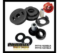 Powerflex Neri Supporti Basso Per Ford Focus Mk3 ST 11In PFF19-1820+1221BLK