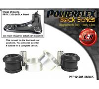 Powerflex Nero Bracci Anteriori Supporti Per Peugeot 207 (06-14) PFF12-201-56BLK