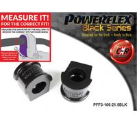 Powerflex Nero F.ARB-CtrlArm Bushes Per 80 90 4WD + Est 83-92 PFF3-106-21.5BLK