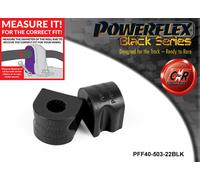 Powerflex Nero Fr ARB In Bushes 22 Per C-Class SportCoupe 00-11 PFF40-503-22BLK
