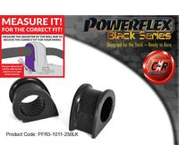 Powerflex Nero Fr ARB Mnt 25mm Per Audi 80, 90 4WD + Est 83-92 PFR3-1011-25BLK