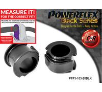 Powerflex Nero Fr ARB Mnt 28Mm Per S2 + Avant B4, RS2 B4 94-96 PFF3-103-28BLK