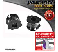 Powerflex Nero Fr ARB Mnt Bushes 24Mm Per Ford Escort Cabrio 80-90 PFF19-205BLK