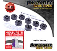 Powerflex Nero Fr ARB Supporti Per Clio I + 16V E Williams 90-98 PFF60-205BLK