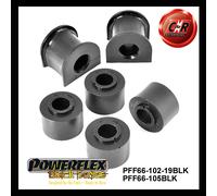 Powerflex Nero FrARB 19+FrARB DropLk Bushes Per 9000 85-98 PFF102-19BLK/105BLK