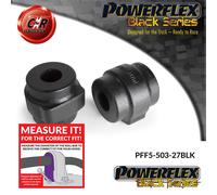 Powerflex Black Fr o, Supporto Boccola 27mm Per BMW E38 7 Serie 94-02