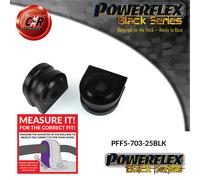Powerflex Nero Freno ARB 25mm Per BMW Serie 7 E65/E66/E67 01-08 PFF5-703-25BLK